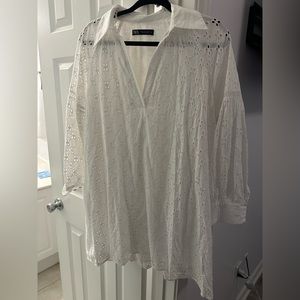Zara Eyelet Dress